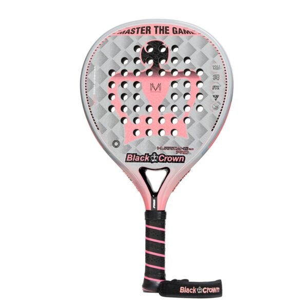 PADELIO RAKETĖ BLACK CROWN HURRICANE PRO 2.0