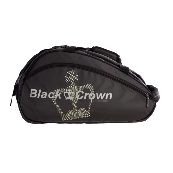 PADELIO KREPŠYS BLACK CROWN WONDER PRO 2.0 (JUODA-FLUORESCENCINĖ GELTONA)