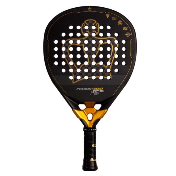Padelio Raketė Black Crown Patron Gold