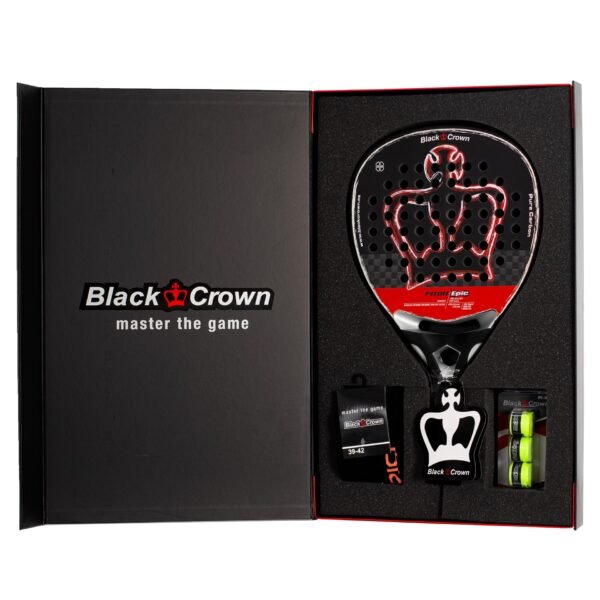 Padelio Raketė Black Crown Piton Epic