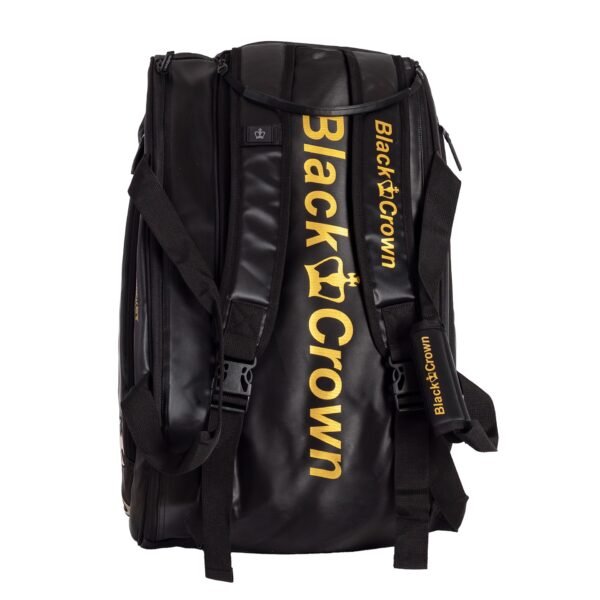 Padelio krepšys Black Crown Ultimate Pro 2.0 ( juodas/ auksinis) - Image 9