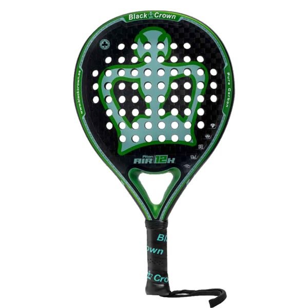 Padelio raketė Black Crown Piton Air 12K
